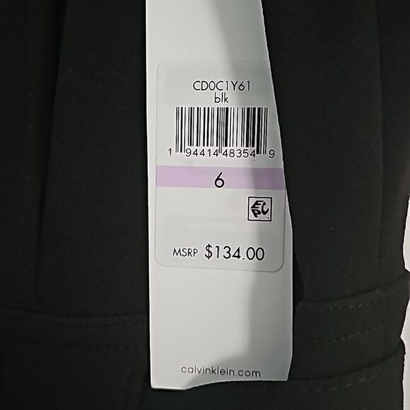 Beautiful black Calvin Klein dress - Picture 5 of 5